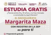 Continúa abierta inscripción al Bachillerato Margarita Maza en Xoxocotlán