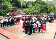 ESCUELAS DE OAXACA ADELANTAN SIMULACRO DE SISMO PARA PREPARAR A ESTUDIANTES