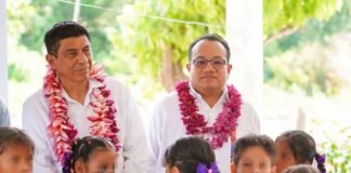 Reitera Ceabien su compromiso de trabajar para que el agua potable llegue a más oaxaqueñas y oaxaqueños