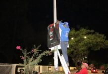 Acciones nocturnas de limpieza para el cuidado de Oaxaca de Juárez