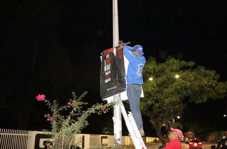 Acciones nocturnas de limpieza para el cuidado de Oaxaca de Juárez