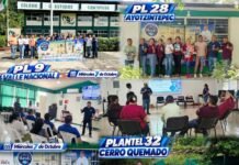 Antonio Ordaz mantiene el paso firme; el territorio del CECyTEO se pinta de azul