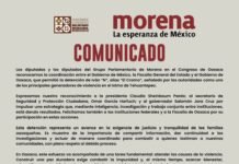 Morena en Oaxaca respalda detención de “El Cromo”, señalado como generador de violencia en el Istmo