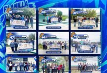 Tigre Toño y Planilla Azul continúan recorrido por planteles del CECyTEO rumbo a la elección sindical