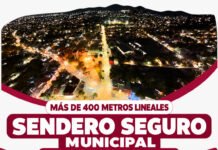Inaugura Xoxocotlán Sendero Seguro Municipal
