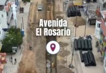Reporta Ceabien avance del 55% en obras del sistema de drenaje y del colector de drenaje pluvial en av. El Rosario